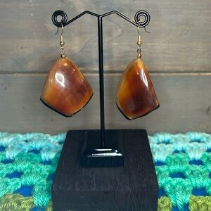 Vintage African Style Dangle Earrings